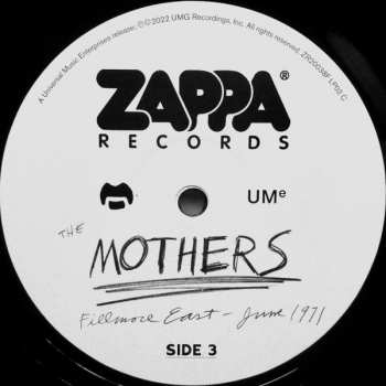 3LP The Mothers: Fillmore East - June 1971 LTD