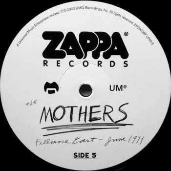 3LP The Mothers: Fillmore East - June 1971 LTD