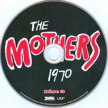 4CD/Set di cofanetti The Mothers: The Mothers 1970 LTD