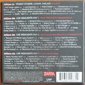 4CD/Set di cofanetti The Mothers: The Mothers 1970 LTD