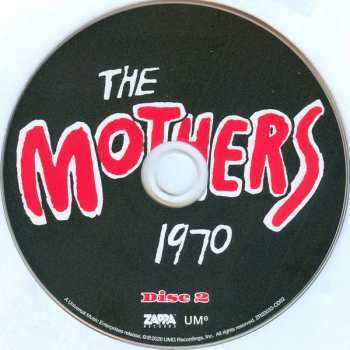 4CD/Set di cofanetti The Mothers: The Mothers 1970 LTD