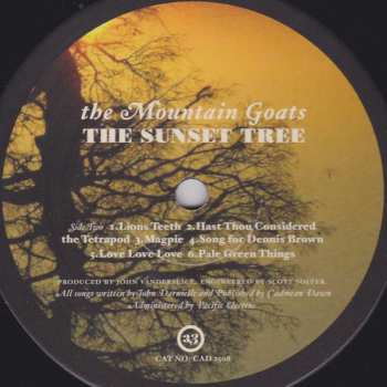LP The Mountain Goats: The Sunset Tree