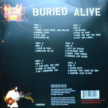 3LP The New Barbarians: Live In Maryland - Buried Alive CLR