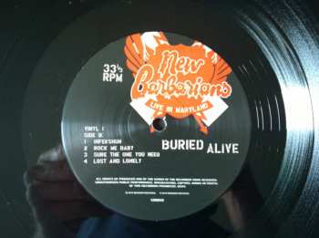 3LP The New Barbarians: Live In Maryland - Buried Alive CLR