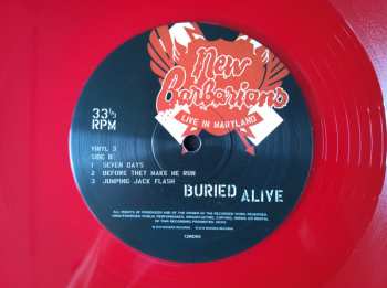 3LP The New Barbarians: Live In Maryland - Buried Alive CLR