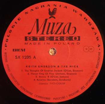 LP The Nice: Keith Emerson & The Nice