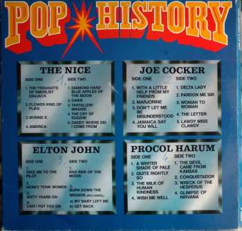 4LP/Set di cofanetti Elton John: Pop History
