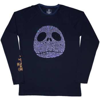 Merch The Nightmare Before Christmas: Long Sleeve Maglietta Rhinestone Jack
