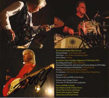 CD The Norman Beaker Blues Trio: Live In Belgrade