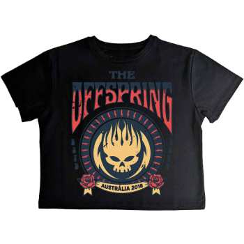 Merce The Offspring: The Offspring Ladies Crop Top: Australia 2018 (small) S