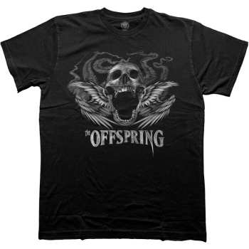  The Offspring: The Offspring Unisex T-shirt: Feathered Winged Skull (medium) M