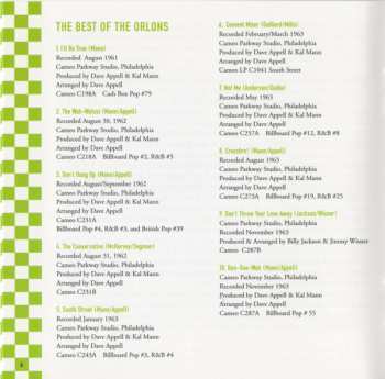 CD The Orlons: The Best Of The Orlons (Cameo Parkway 1961-1966)