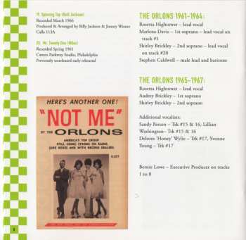 CD The Orlons: The Best Of The Orlons (Cameo Parkway 1961-1966)
