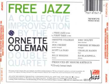 CD The Ornette Coleman Double Quartet: Free Jazz
