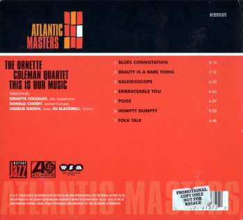 CD The Ornette Coleman Quartet: This Is Our Music DIGI
