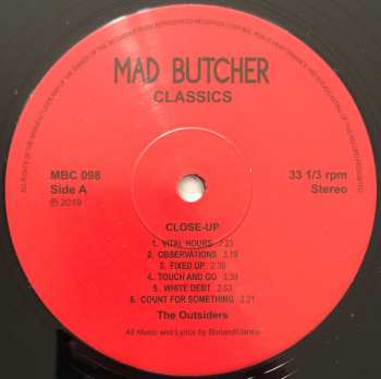 LP The Outsiders: Close Up