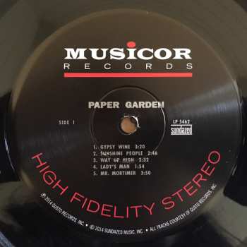 LP The Paper Garden: The Paper Garden