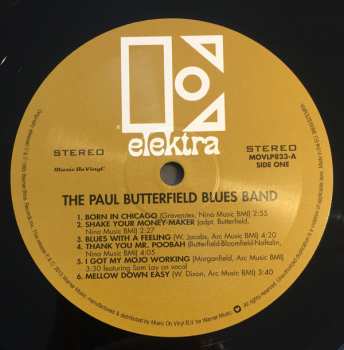 LP The Paul Butterfield Blues Band: The Paul Butterfield Blues Band