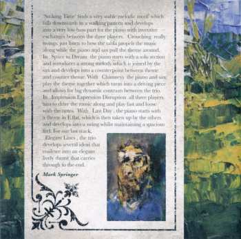 CD Mark Springer: First Light