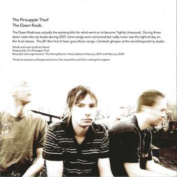 CD The Pineapple Thief: The Dawn Raids (Part One)