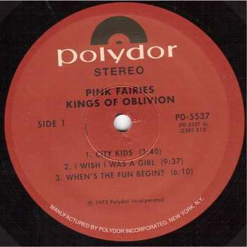 LP The Pink Fairies: Kings Of Oblivion