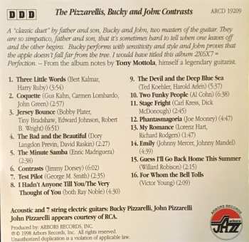 CD Bucky & John Pizzarelli: Contrasts