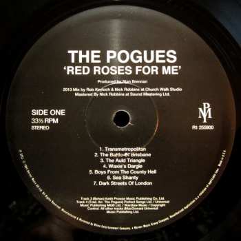 LP The Pogues: Red Roses For Me