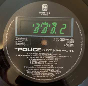 LP The Police: Ghost In The Machine