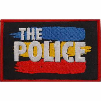 Merch The Police: Applicazione 3 Stripes Logo The Police