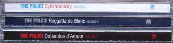 3CD/Set di cofanetti The Police: Outlandos D'Amour - Reggatta De Blanc - Synchronicity