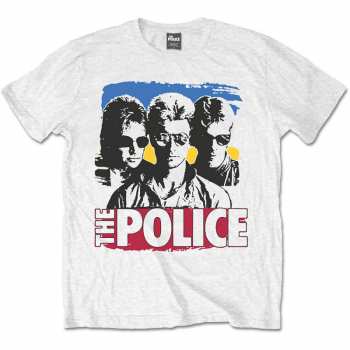 Merch The Police: Maglietta Band Photo Sunglasses 