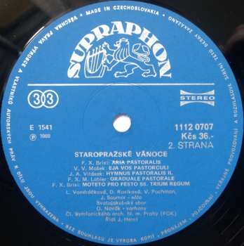 LP The Prague Symphony Orchestra: Staropražské Vánoce (86/2)