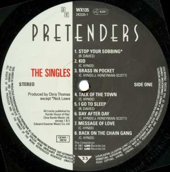 LP The Pretenders: The Singles