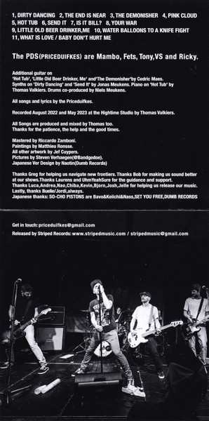 CD The Priceduifkes: Dancing Dirty