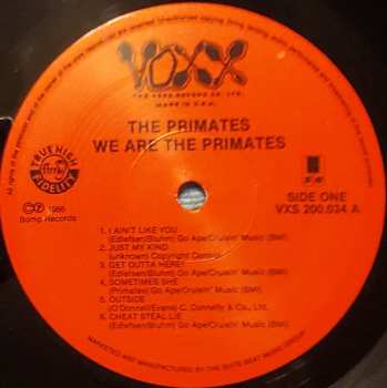 LP The Primates: We Are The Primates