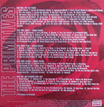 5CD/Set di cofanetti The Primitives: Bloom! The Full Story 1985-1992