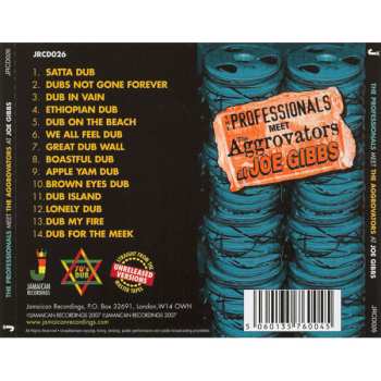 CD The Aggrovators: At Joe Gibbs