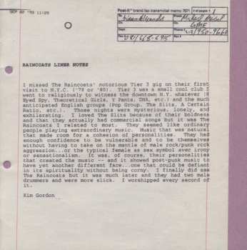 CD The Raincoats: Odyshape