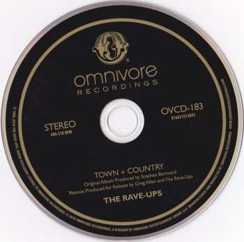 CD The Rave-Ups: Town + Country