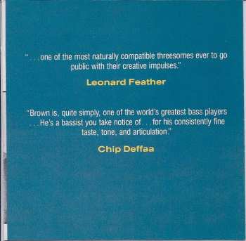 CD Ray Brown Trio: Summer Wind (Live At The Loa)