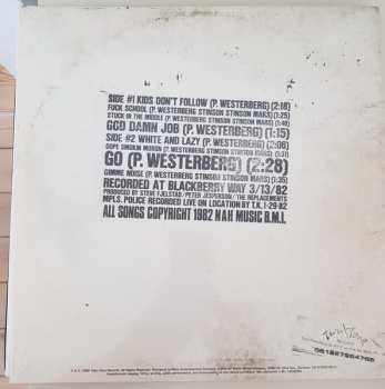 LP The Replacements: Stink ("Kids Don't Follow" Plus Seven)