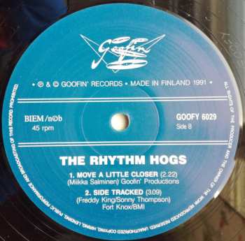 LP The Rhythm Hogs: Hangover Mornings