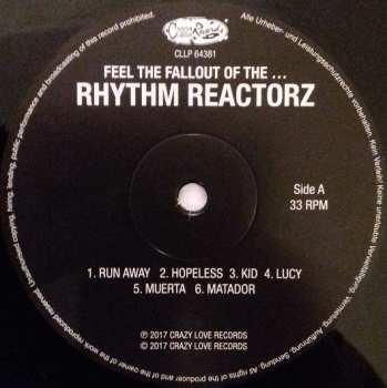 LP The Rhythm Reactorz: Feel The Fallout Of The...