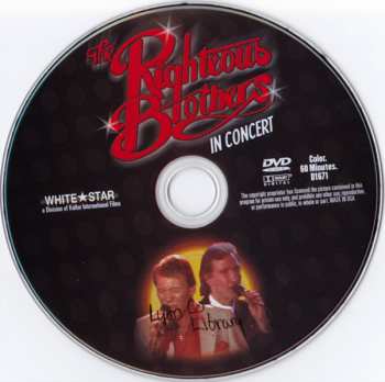 DVD The Righteous Brothers: In Concert