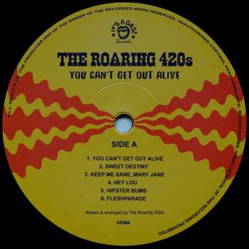 LP The Roaring 420s: You Can't Get Out Alive