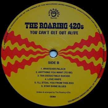 LP The Roaring 420s: You Can't Get Out Alive