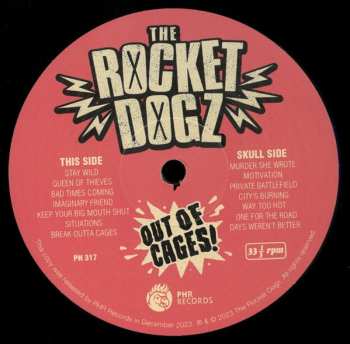 LP The Rocket Dogz: Out Of Cages!