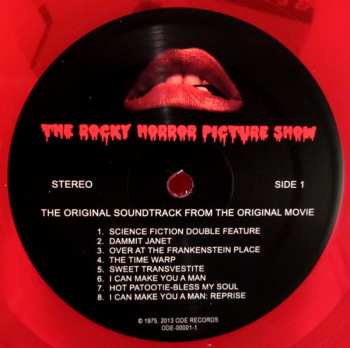 LP "The Rocky Horror Picture Show" Original Cast: The Rocky Horror Picture Show CLR