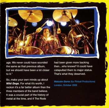 CD The Rods: Wild Dogs