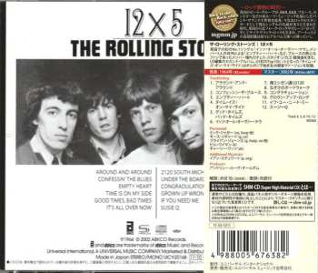 CD The Rolling Stones: 12 X 5